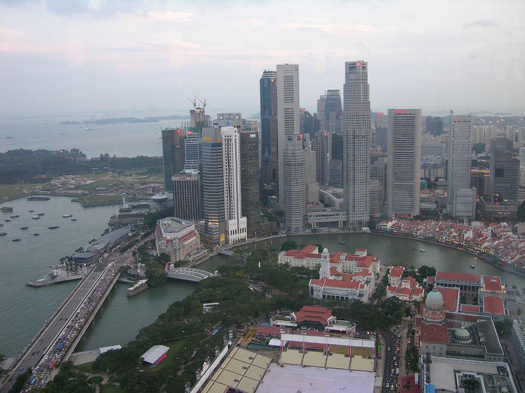 Singapore 02 05 Swissotel Daytime view of Business District and Singapore River